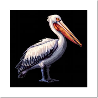 16-Bit Pelican Posters and Art